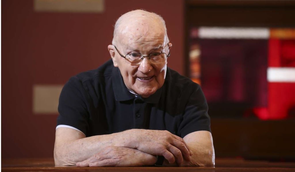 Father Alfred Deignan, the former head of Wah Yan colleges. Photo: Felix Wong