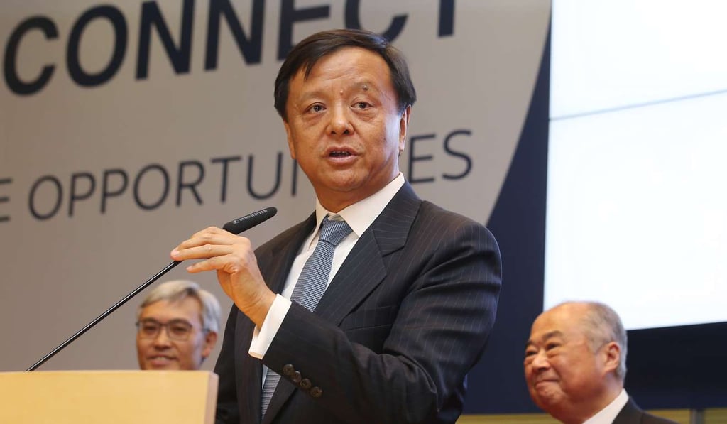 HKEX chief executive Charles Li Xiaojia said the launch of the new ‘IPO connect’ to coincide with Aramco’s listing debut would be the ‘perfect match’. Photo: K. Y. Cheng
