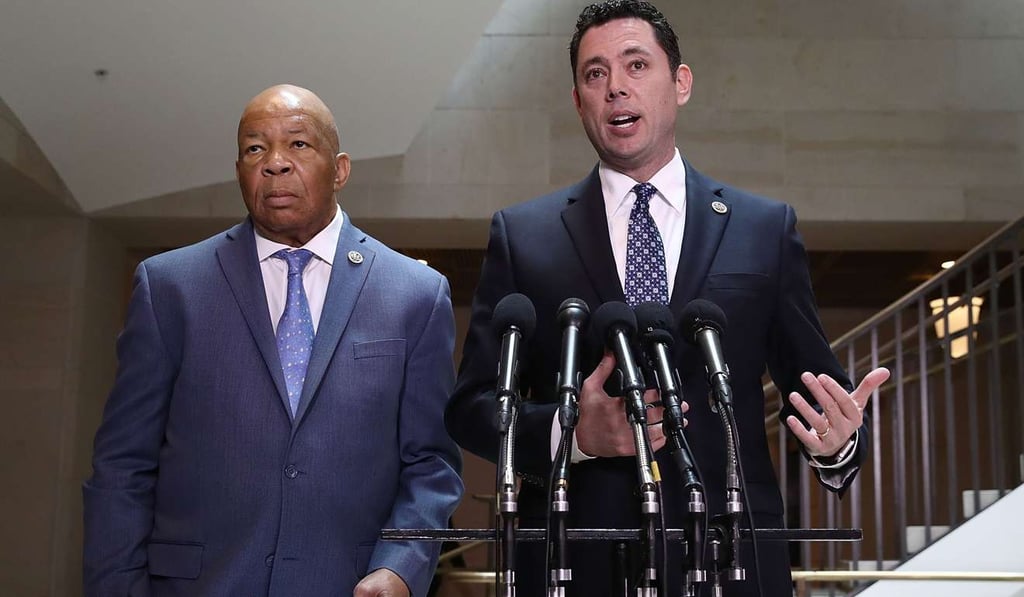 House Oversight Committee Chairman Jason Chaffetz (R) and ranking member Representative Elijah Cummings (L) speak to reporters about US President Donald Trump's former National Security Advisor General Michael Flynn. Photo: AFP House Oversight Committee Chairman Jason Chaffetz (R) and ranking member Representative Elijah Cummings (L) speak to reporters about US President Donald Trump's former National Security Advisor General Michael Flynn. Photo: AFP