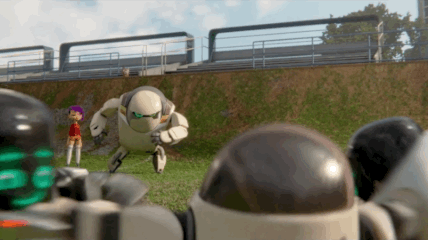 Next Gen is China's crack at remaking Big Hero 6 but with unbridled teenage angst. (Picture: Netflix)