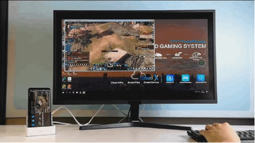 If you don’t have a Windows PC powerful enough for Justice Online, this is one way to play it. (Picture: Huawei) If you don’t have a Windows PC powerful enough for Justice Online, this is one way to play it. (Picture: Huawei)