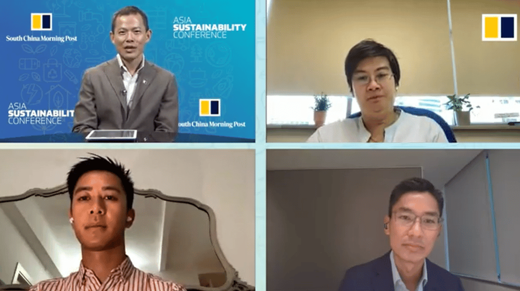 (Top left to bottom) [Moderator] Eric Ng, Correspondent at South China Morning Post, Pamela Chng, Co-Founder of The Bettr Group, Jonathan Ly, Chief of Staff to the CEO and Head of Diversity, Equity and Inclusion at Richemont Asia Pacific, and Regan Taikitsadaporn, Asia Pacific Chief Human Resources Officer for Marriott International discusses on what companies are implementing to help achieve greater equity in the workplace.