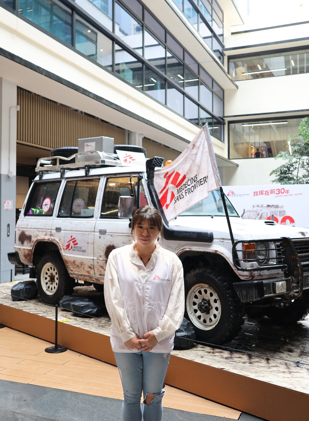 MSF midwife activity manager, Krystal So, worked in Gaza in May and September this year.