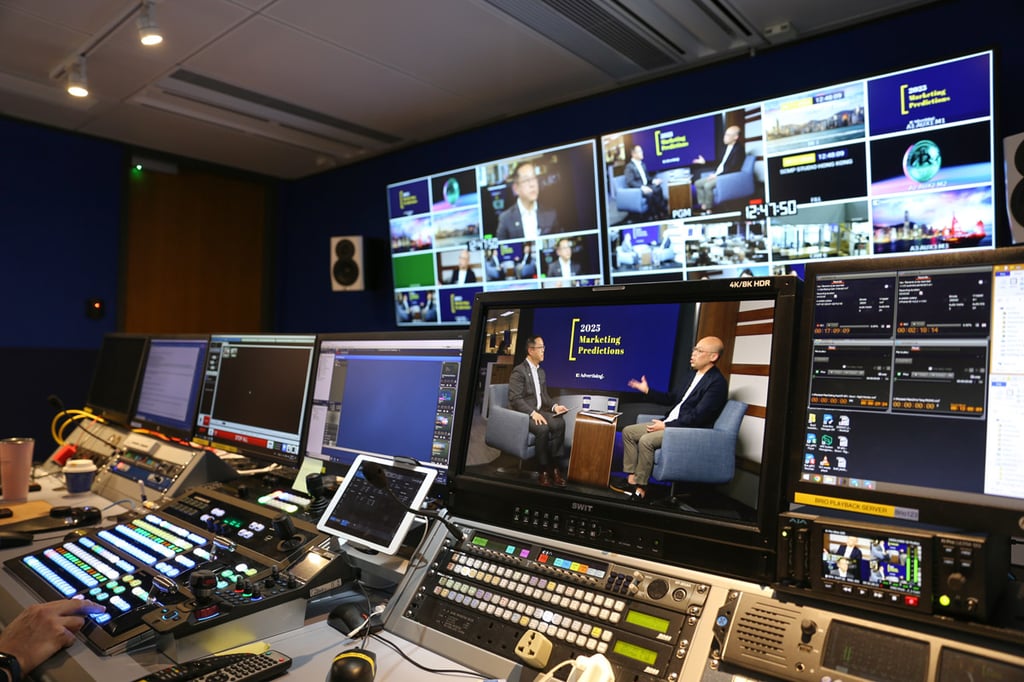 Kevin Huang, chief operating officer, SCMP and Cheuk Shum, head of marketing, Wealth and Personal Banking, HSBC Hong Kong