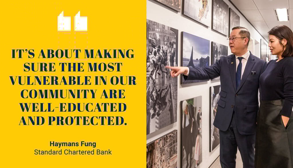 Haymans Fung, global head of wealth and retail bank marketing, and head of wealth and retail bank marketing Hong Kong at Standard Chartered Bank Haymans Fung, global head of wealth and retail bank marketing, and head of wealth and retail bank marketing Hong Kong at Standard Chartered Bank