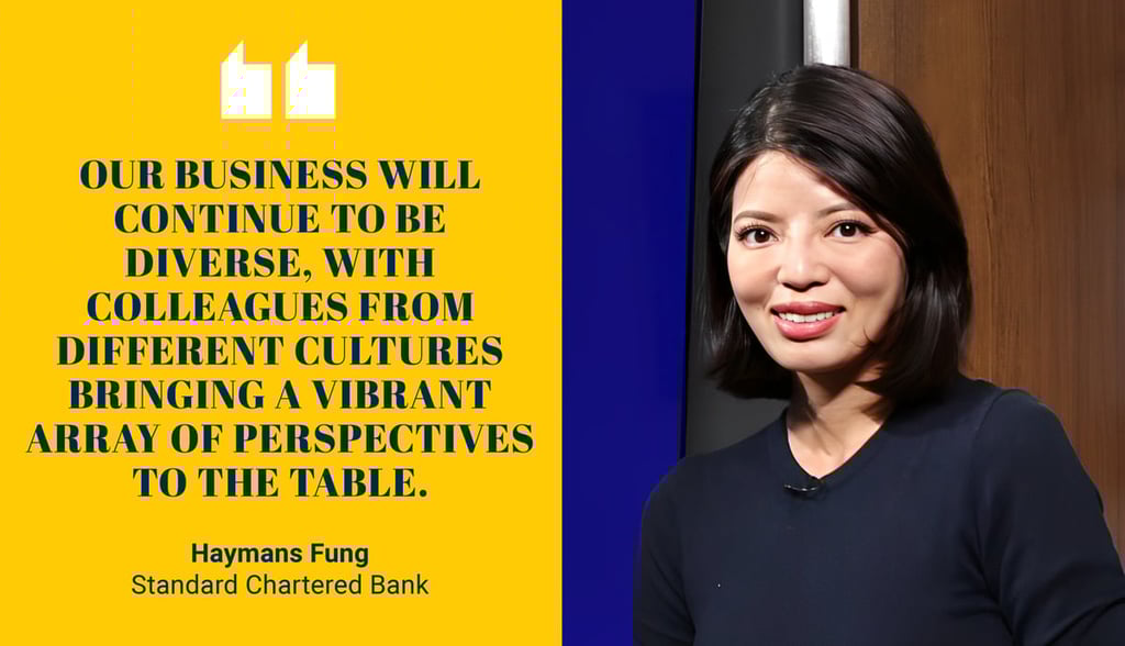 Haymans Fung, global head of wealth and retail  bank marketing, and head of wealth and retail bank marketing Hong Kong at Standard Chartered Bank