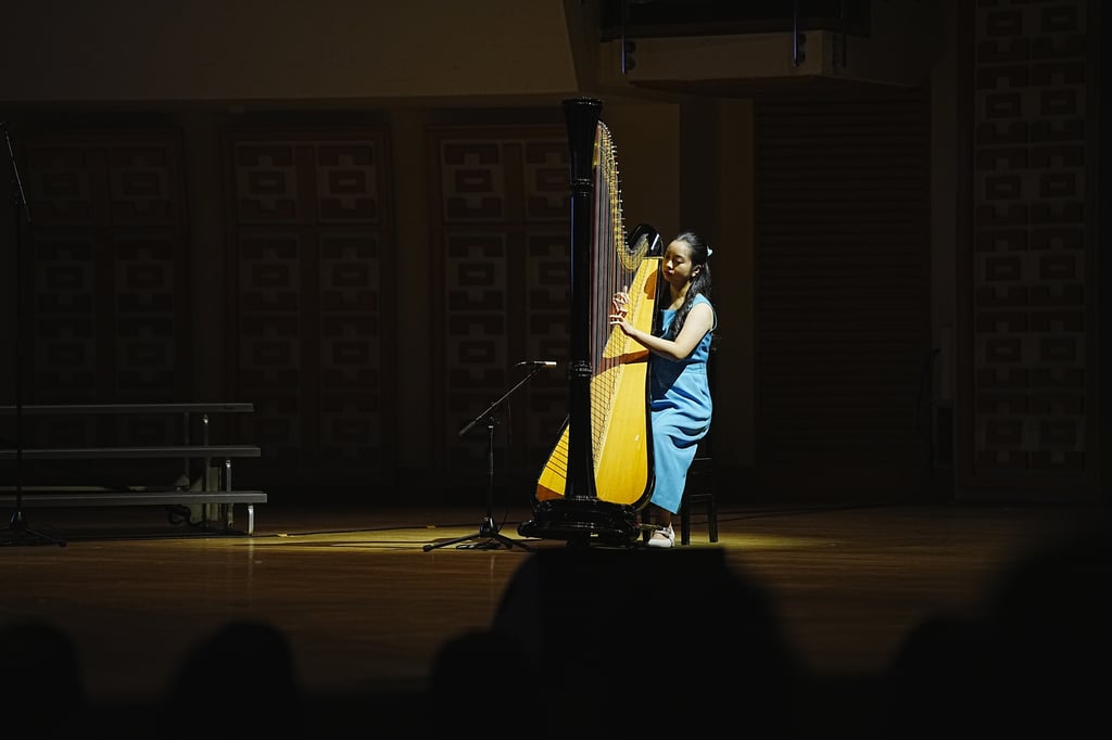 Eve Lung demonstrated extraordinary musicai talent at the Hong Kong International Music Education Symposium last year. Eve Lung demonstrated extraordinary musicai talent at the Hong Kong International Music Education Symposium last year.