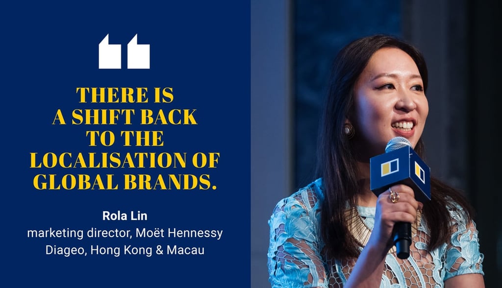 Rola Lin, marketing director, Moët Hennessy Diageo, Hong Kong & Macau Rola Lin, marketing director, Moët Hennessy Diageo, Hong Kong & Macau