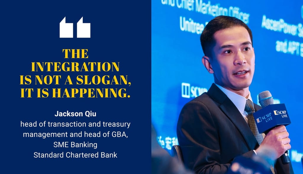 Jackson Qiu, head of transaction and treasury management and head of GBA, SME Banking, Standard Chartered Bank