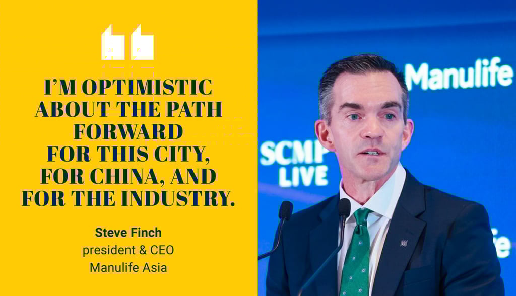 Steve Finch, president & CEO, Manulife Asia