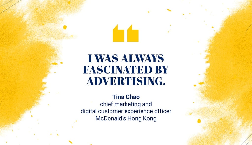 Tina Chao, chief marketing and digital customer experience officer, McDonald’s Hong Kong