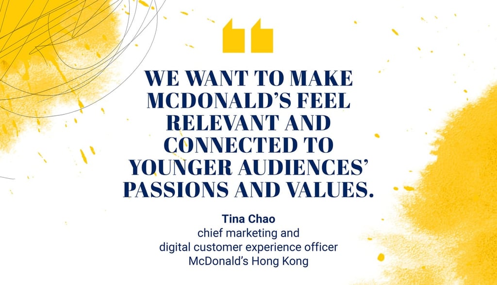 Tina Chao, chief marketing and digital customer experience officer, McDonald’s Hong Kong