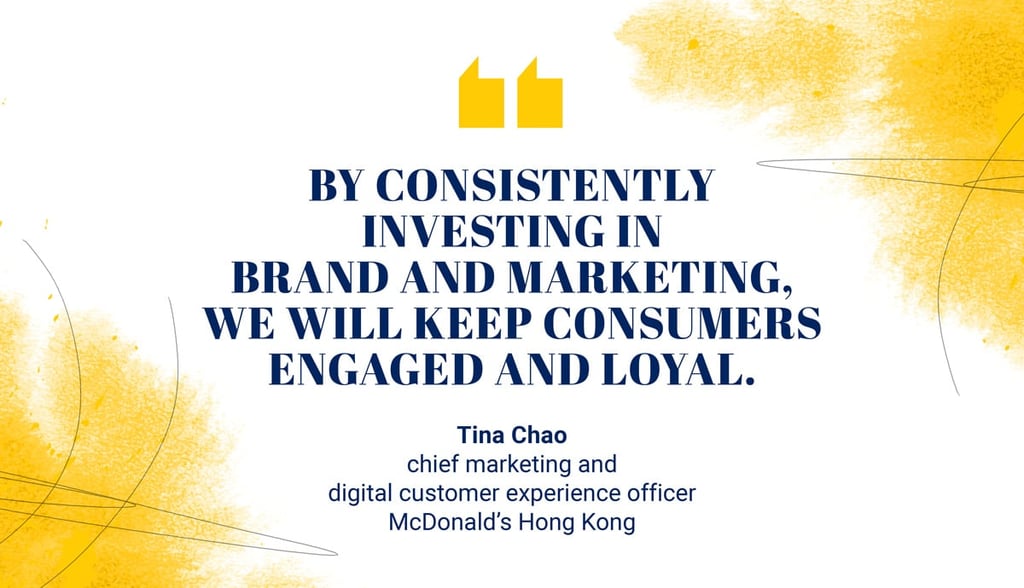Tina Chao, chief marketing and digital customer experience officer, McDonald’s Hong Kong