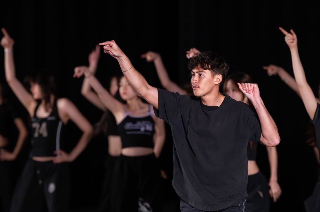 Aspiring young artistes join a masterclass led by world-class choreographer Nicky Andersen and singing coach Berkley The Artist at a two-day workshop.