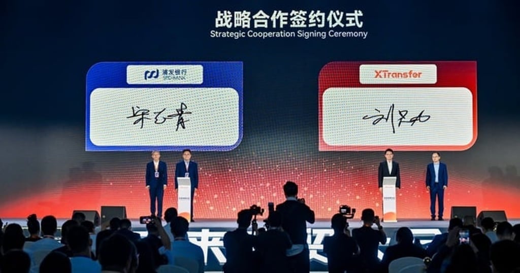 XTransfer and SPD Bank sign a strategic co-operation agreement as both seek to strengthen cross-border settlement services.