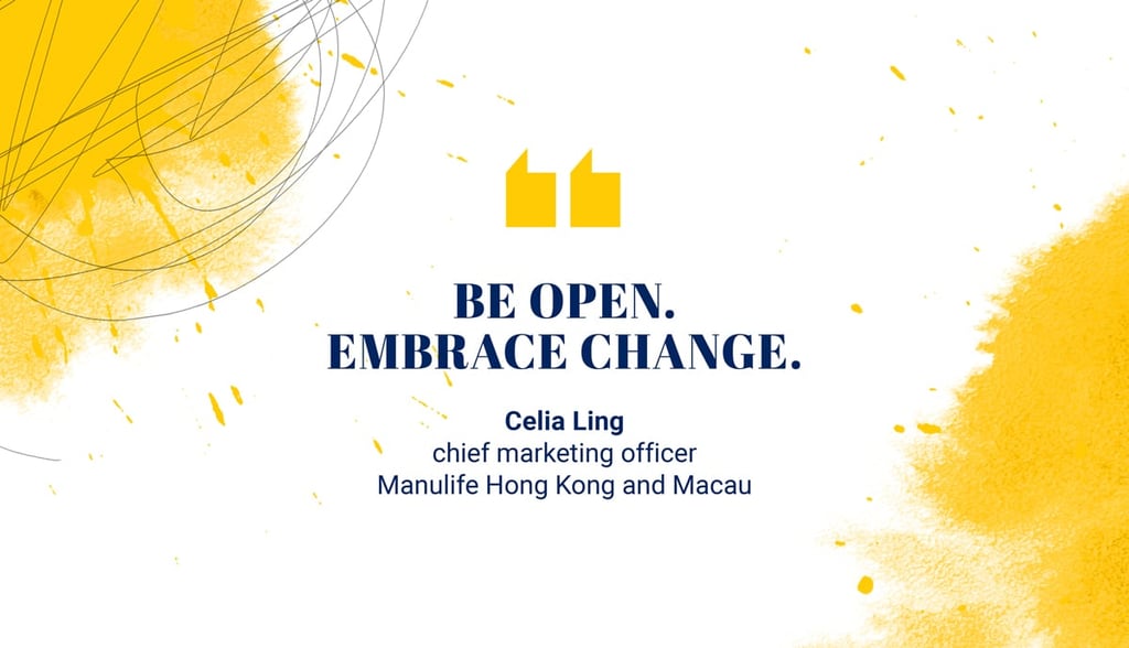 Celia Ling, chief marketing officer, Manulife Hong Kong and Macau