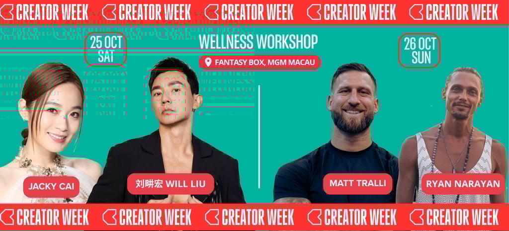 Meet Your Wellness Gurus: Jacky Cai, Will Liu, Matt Tralli & RyanNarayan