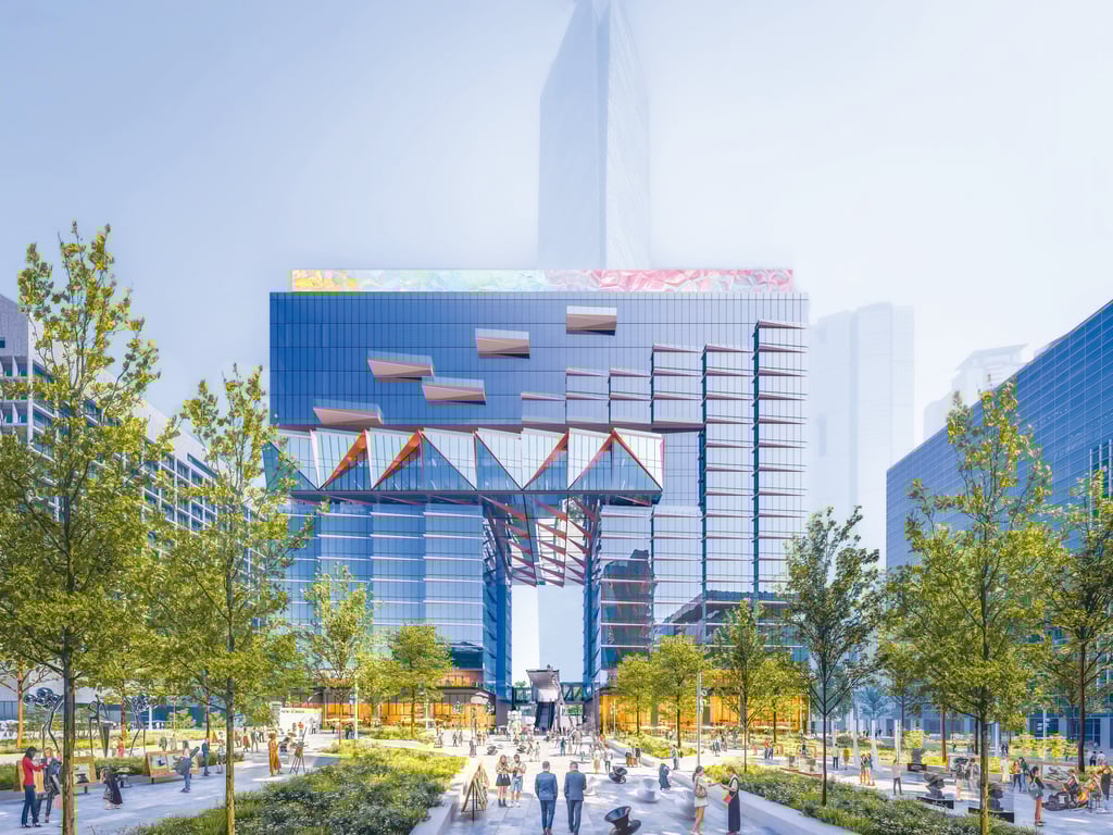 Artist Square Towers, part of SHKP’s portfolio in West Kowloon, will add premium office and retail space to the West Kowloon Cultural District.