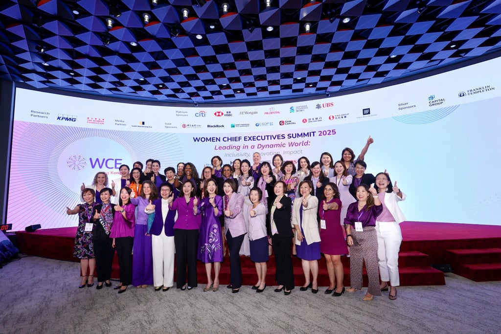 WCE members celebrate the success of the Women Chief Executives Summit 2025.