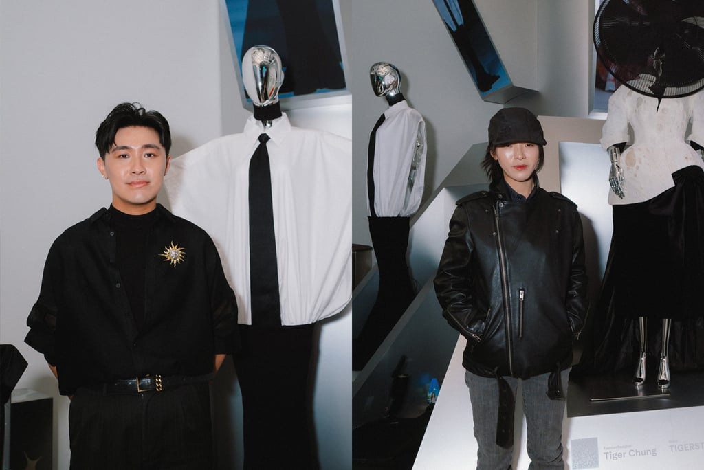 Derek Chan (left) and Tiger Chung (right) showed how Hong Kong designers were using digital and physical craft to transform new ideas into style and identity. Derek Chan (left) and Tiger Chung (right) showed how Hong Kong designers were using digital and physical craft to transform new ideas into style and identity.