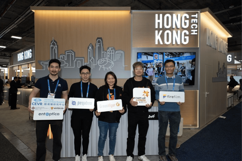 Start-up Express winners showcased their technologies at the Hong Kong Tech Pavilion during CES 2026.
