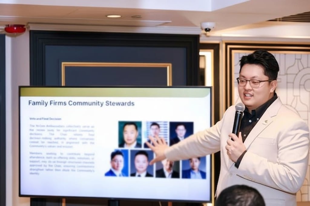 Sharing HK4FAMILIES’ vision and aspirations with the GenNx, the next generation of family business leaders.