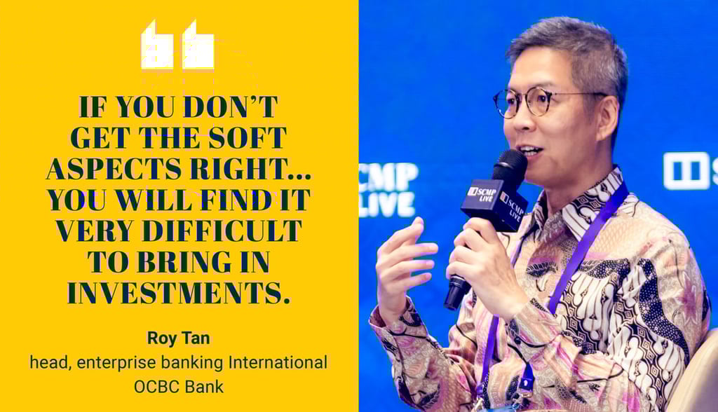 Roy Tan, head, enterprise banking international, OCBC Bank.