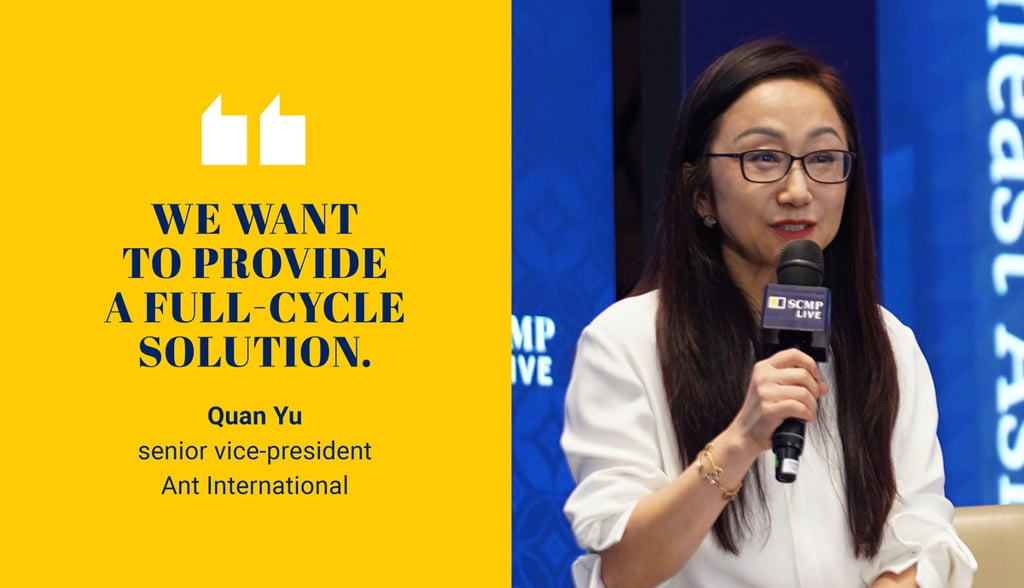 Quan Yu, senior vice-president, Ant International