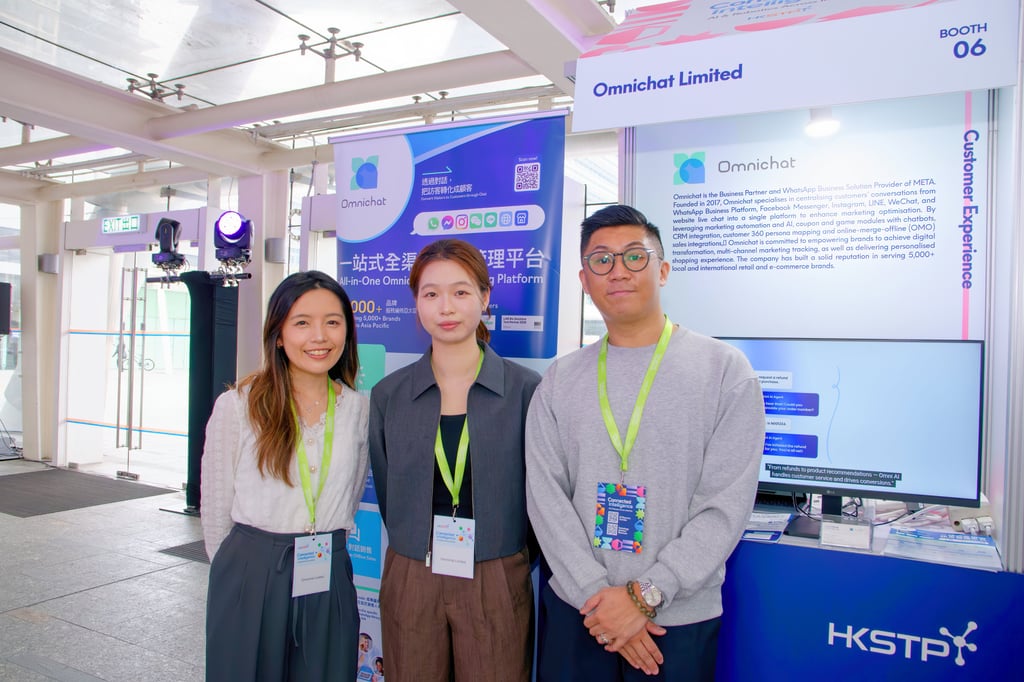 Omnichat present their AI-powered conversational commerce platform that enables end-to-end customer engagement across messaging apps.