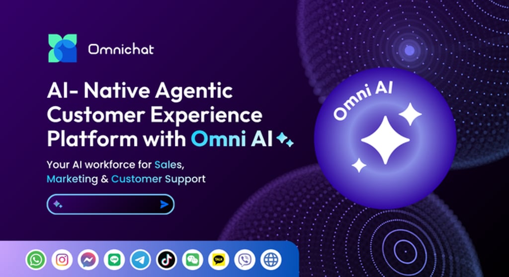 Omnichat’s new positioning as an AI-Native Agentic Customer Experience Platform, designed to serve as a 24/7 AI workforce for global brands. Omnichat’s new positioning as an AI-Native Agentic Customer Experience Platform, designed to serve as a 24/7 AI workforce for global brands.
