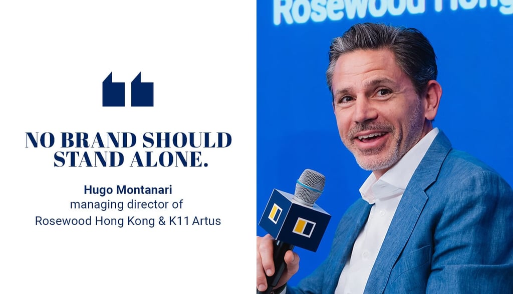 Hugo Montanari, managing director of Rosewood Hong Kong & K11 Artus Hugo Montanari, managing director of Rosewood Hong Kong & K11 Artus