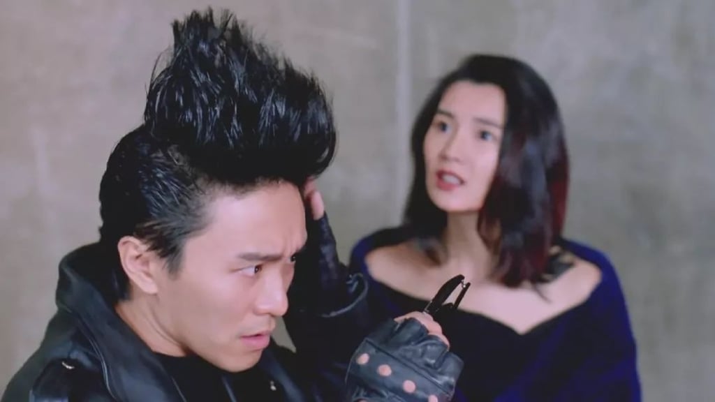 Stephen Chow (left) as Foon and Maggie Cheung as Holli-yuk in the classic Lunar New Year movie All’s Well, Ends Well. Photo: Regal Films Stephen Chow (left) as Foon and Maggie Cheung as Holli-yuk in the classic Lunar New Year movie All’s Well, Ends Well. Photo: Regal Films