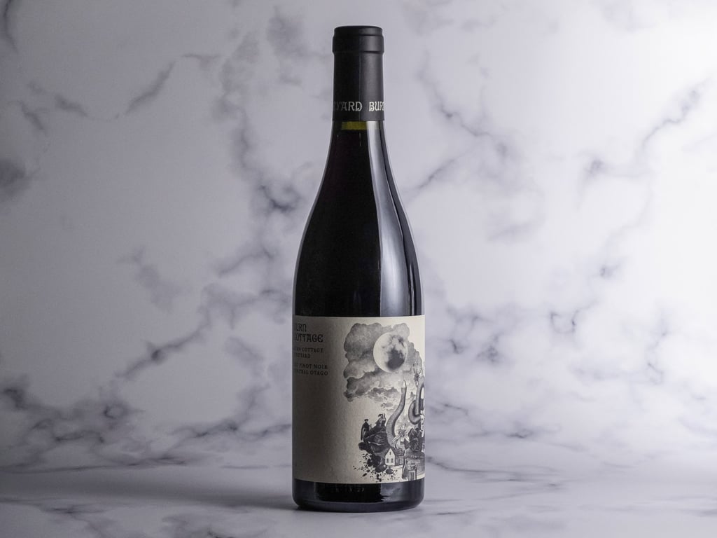 A bottle of 2017 Burn Cottage Pinot Noir. Photo: The Fine Wine Experience