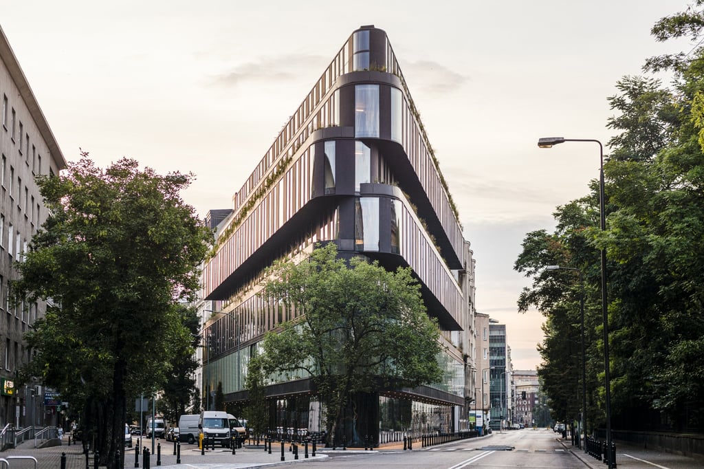 The exterior of Nobu Warsaw. Photo: Nobu The exterior of Nobu Warsaw. Photo: Nobu