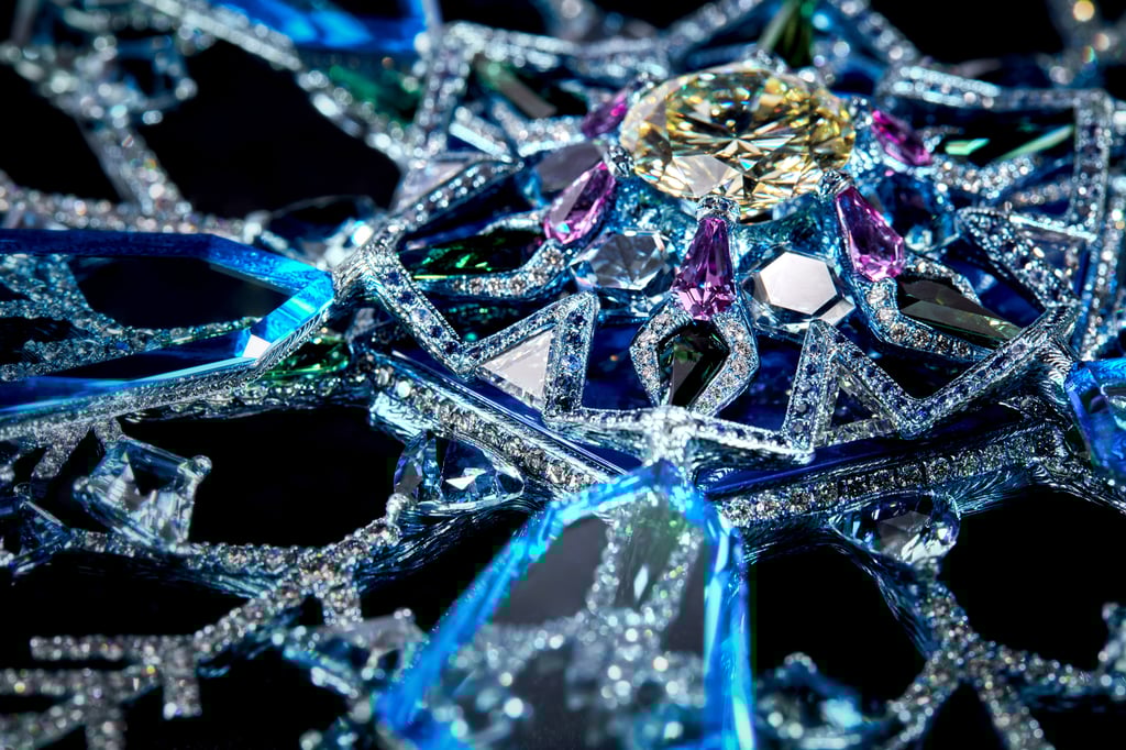 The Snowflake brooch by Wallace Chan. Photo: Wallace Chan The Snowflake brooch by Wallace Chan. Photo: Wallace Chan