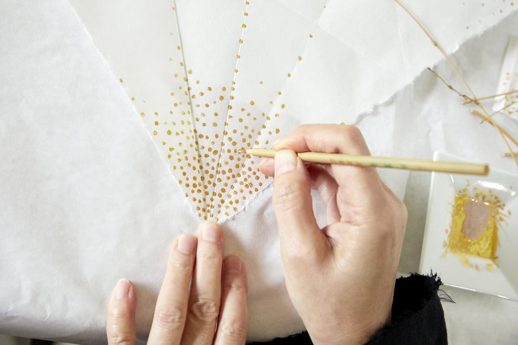 Younghee Suh incorporated Korean hanji paper, taking inspiration from guilloché. Photo: VCA