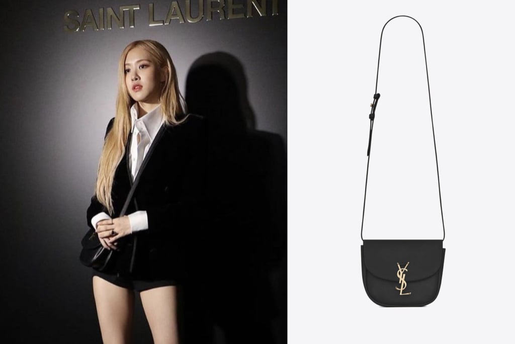 Blackpink Rosé is a global ambassador for YSL; right, the YSL bag she was seen carrying. Photo: @roses_are_rosie/Instagram, YSL Blackpink Rosé is a global ambassador for YSL; right, the YSL bag she was seen carrying. Photo: @roses_are_rosie/Instagram, YSL