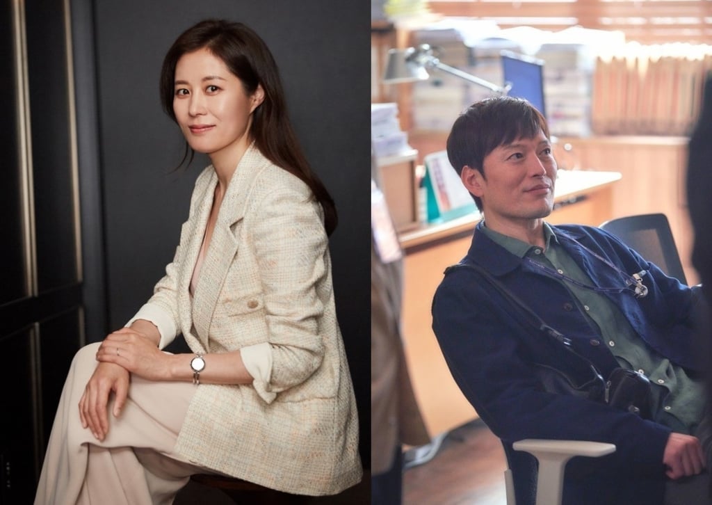 Moon So-ri (left) and Jung Jae-young will co-star in MBC’s workplace drama No One but a Madman.