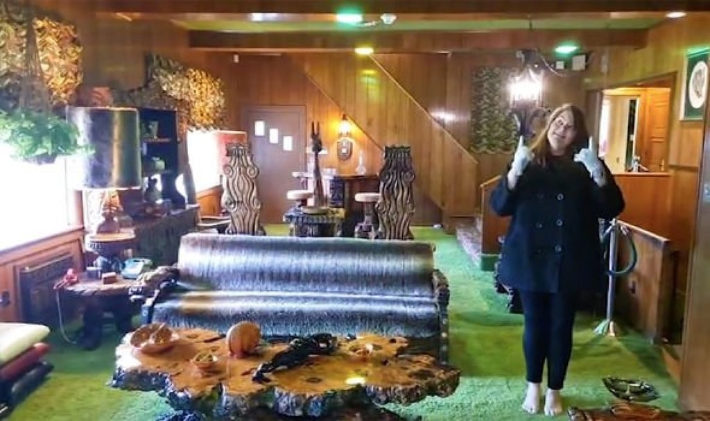 Angie Marchese guides visitors through The Jungle Room at Graceland. Photo: Graceland Angie Marchese guides visitors through The Jungle Room at Graceland. Photo: Graceland