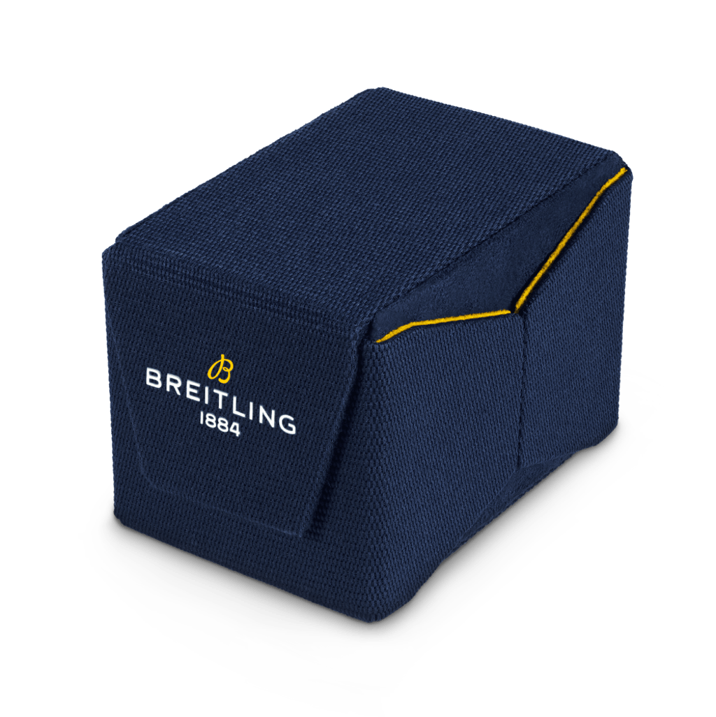 Breitling’s new watch box using upcycled materials. Photo: Breitling