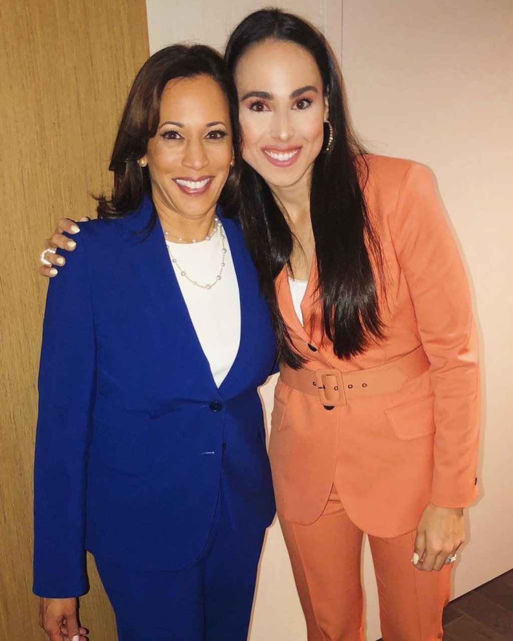 Meena and Kamala Harris. Photo: @meena/Instagram Meena and Kamala Harris. Photo: @meena/Instagram