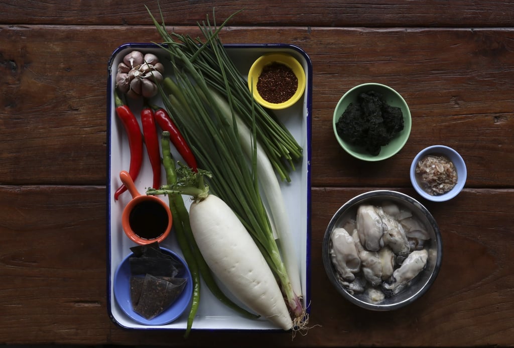 The ingredients for the dish. Photo: SCMP / Jonathan Wong