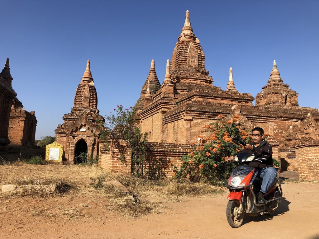 The virtual tour in Bagan, Myanmar. Photo: exploration.travel The virtual tour in Bagan, Myanmar. Photo: exploration.travel
