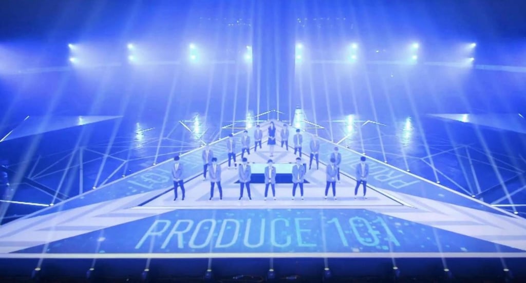 A scene from Produce 101. Photo: CJ E&M A scene from Produce 101. Photo: CJ E&M
