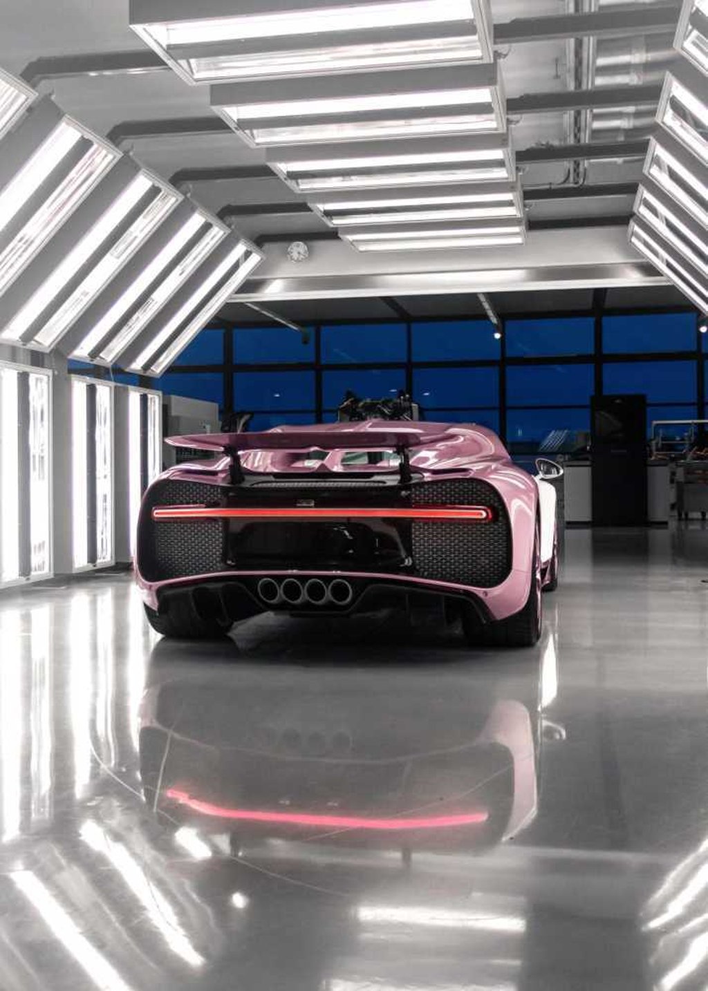 The custom “Alice” Bugatti Chiron Sport. Photo: Bugatti