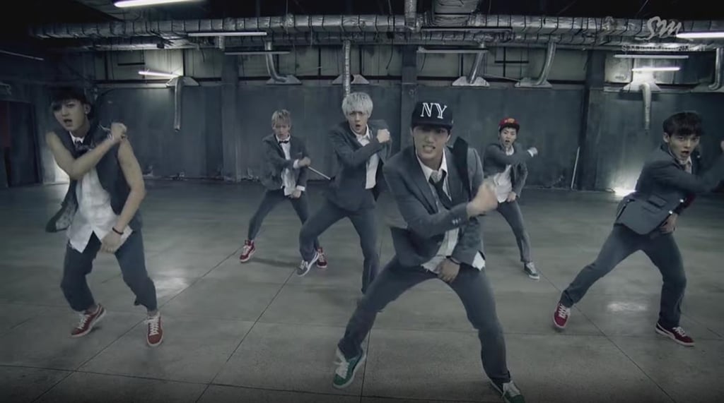 A screenshot from Exo’s Growl music video. Photo: YouTube A screenshot from Exo’s Growl music video. Photo: YouTube