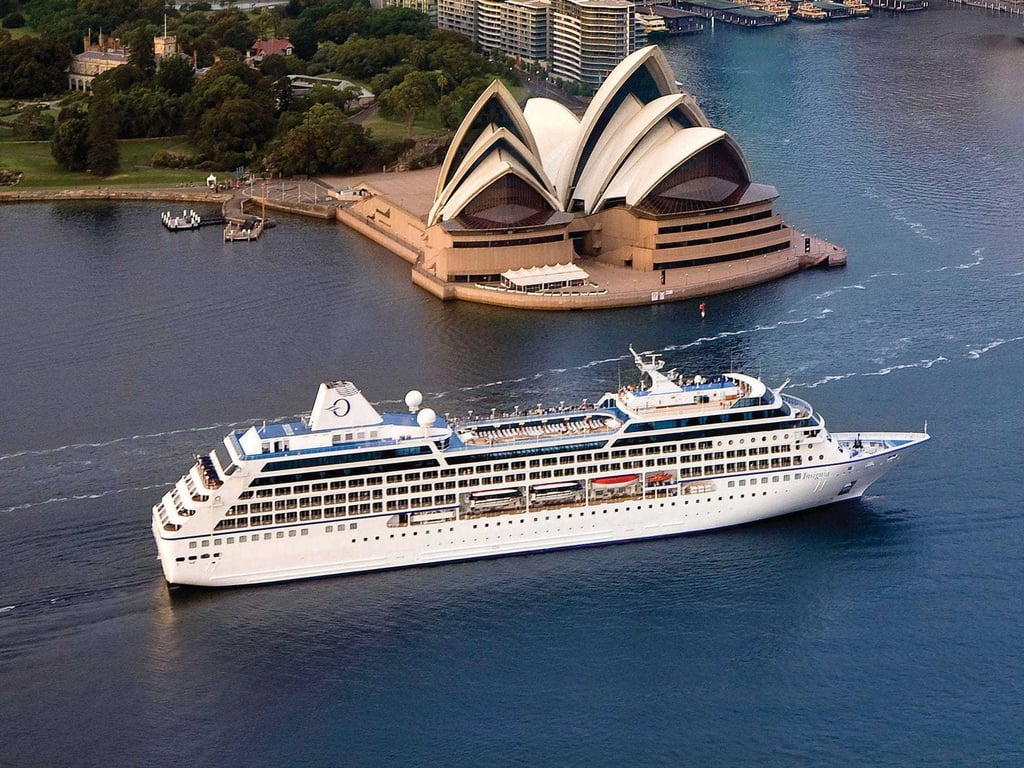 The Insignia in Sydney, Australia. Photo: Oceania Cruises