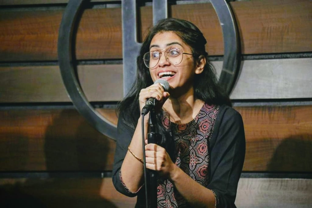 Ladies Up is a collection of four 15-minute pieces by comedians including Prashasti Singh. Ladies Up is a collection of four 15-minute pieces by comedians including Prashasti Singh.