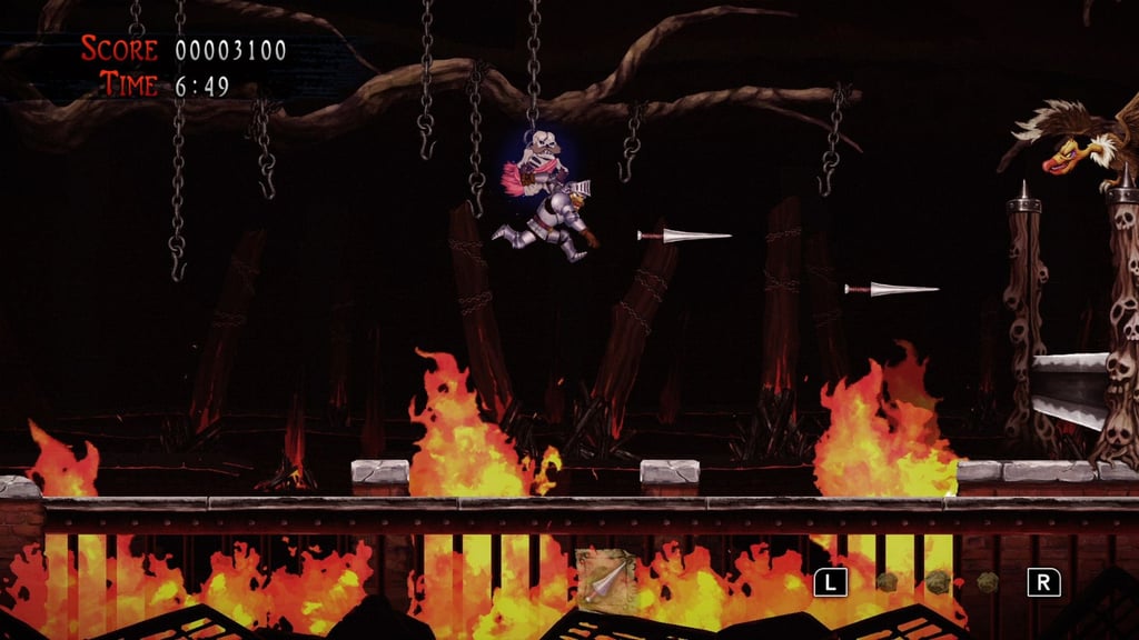 A screenshot from Ghost ‘n Goblins Resurrection. Photo: Tribune News Service