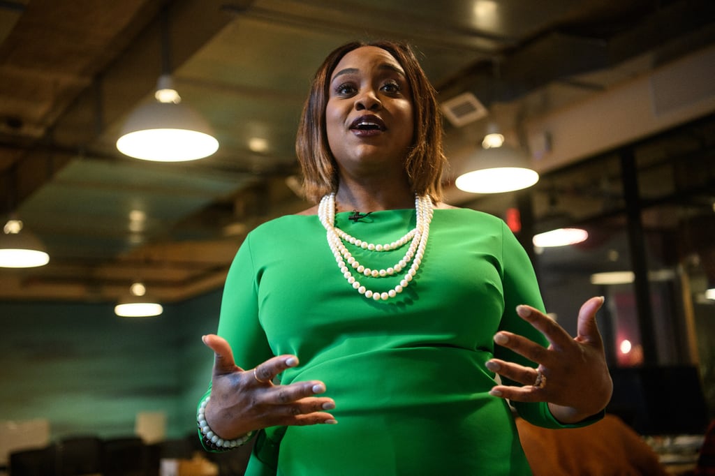 Entrepreneur Fonta Gilliam talks about the struggle of being a black woman entrepreneur in a male-dominated industry. Photo: Nicholas Kamm/AFP Entrepreneur Fonta Gilliam talks about the struggle of being a black woman entrepreneur in a male-dominated industry. Photo: Nicholas Kamm/AFP